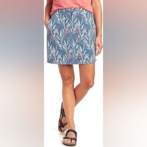 Kuhl Skirt Kandid Tropical Outdoor Athletic Casual Pullon Drawstring Modal Small